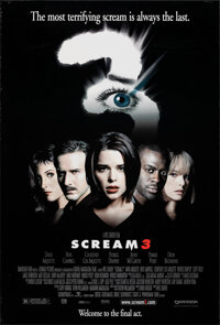 Scream 6 Original Theatrical Movie Poster 27x40 2 Sided Advance 