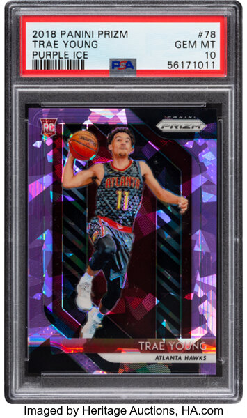 2018-19 Panini Prizm - [Base] - Silver Prizm #78 - Trae Young