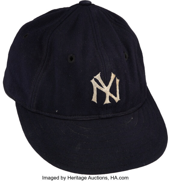 Joe Dimaggio Signed Authentic 1939 New York Yankees Game Model