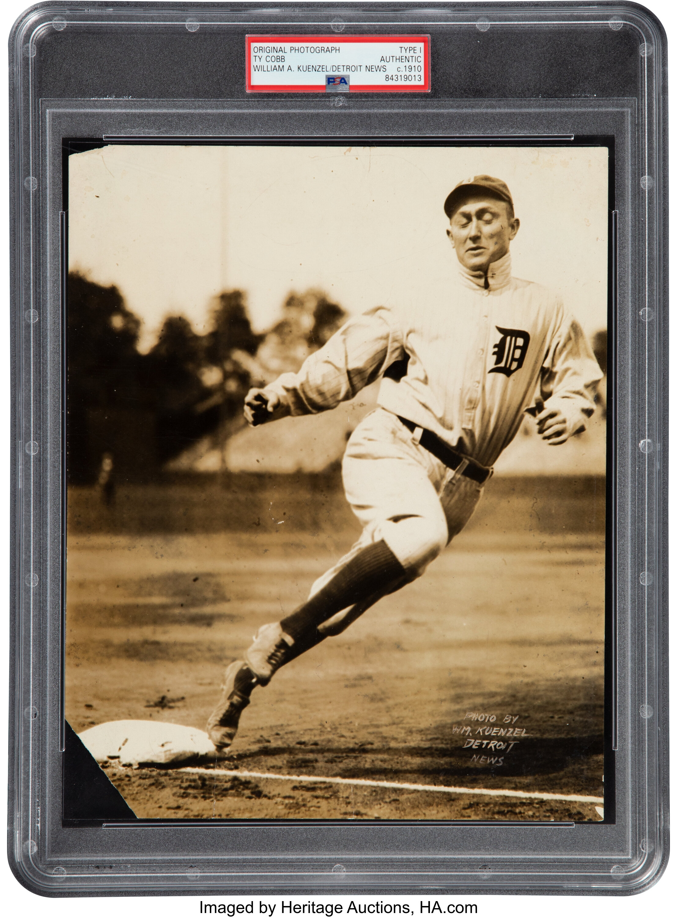 1906-07 Ty Cobb Original Photograph from The Ty Cobb Collection