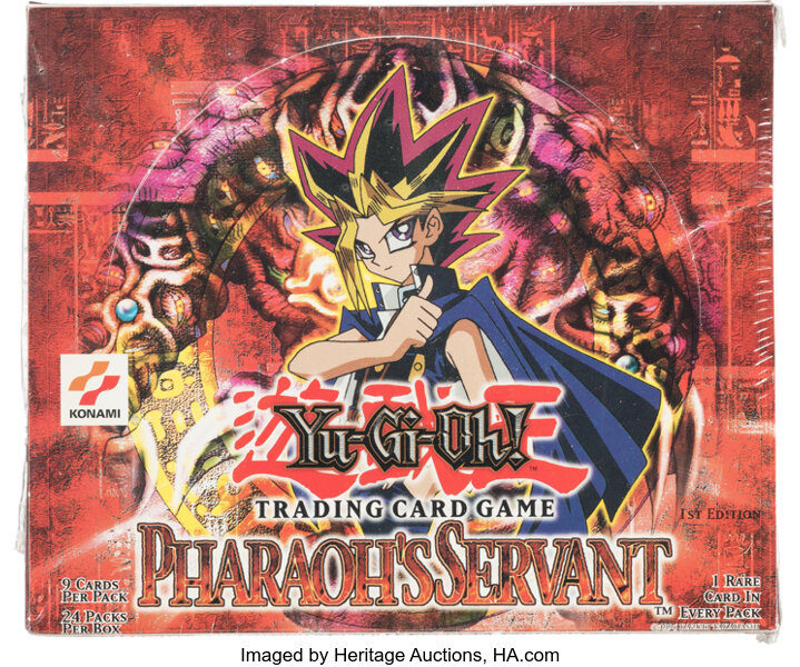 Yu-Gi-Oh! First Edition Pharaoh's Servant Set Sealed Booster Box