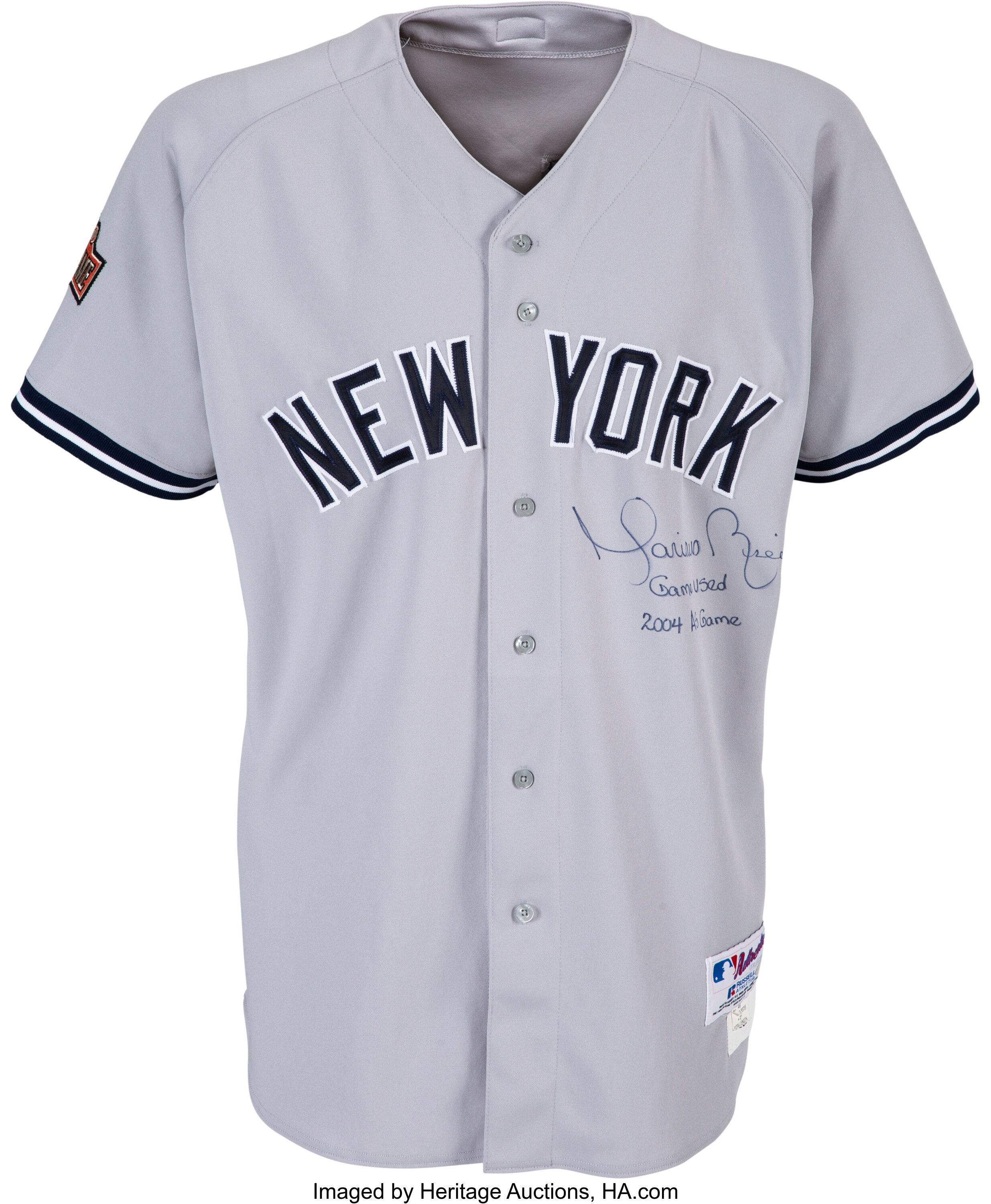 Mariano Rivera 2004 MLB All-Star Game Worn & Signed New York