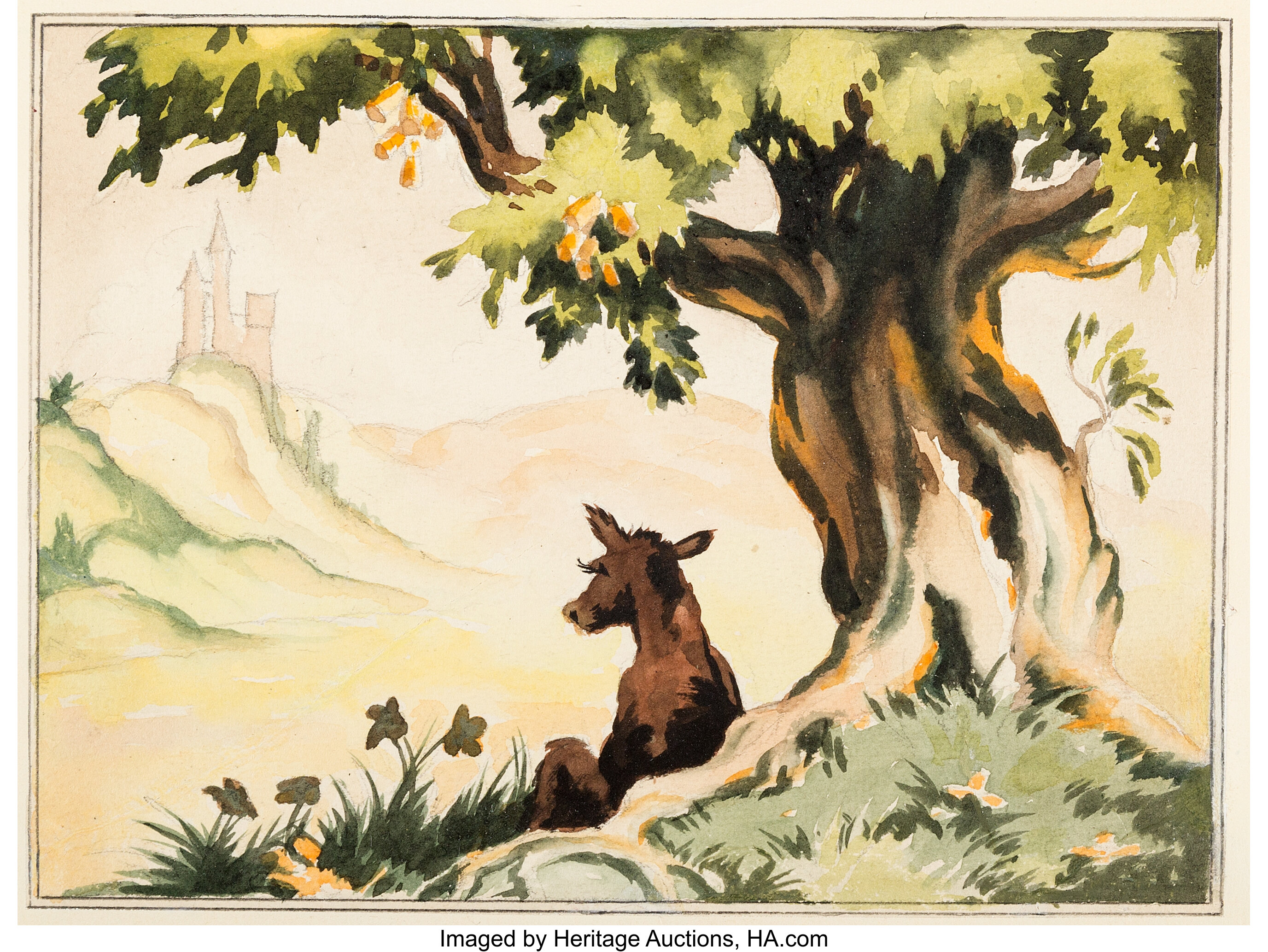 ferdinand the bull art