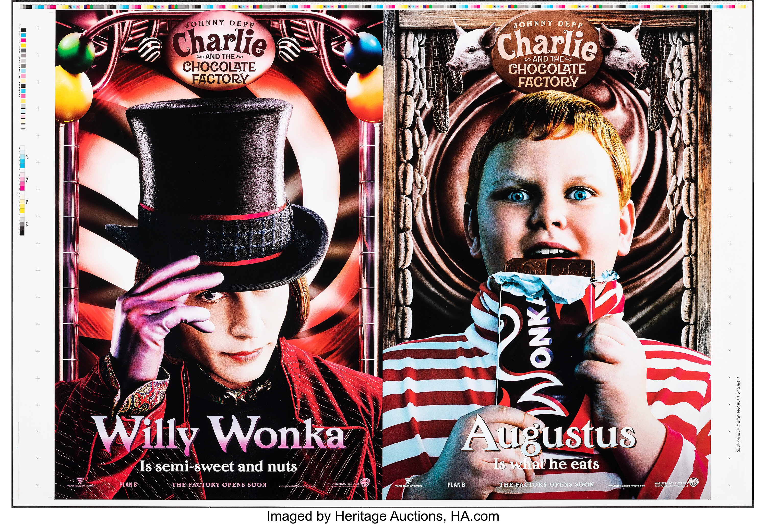 charlie and the chocolate factory poster