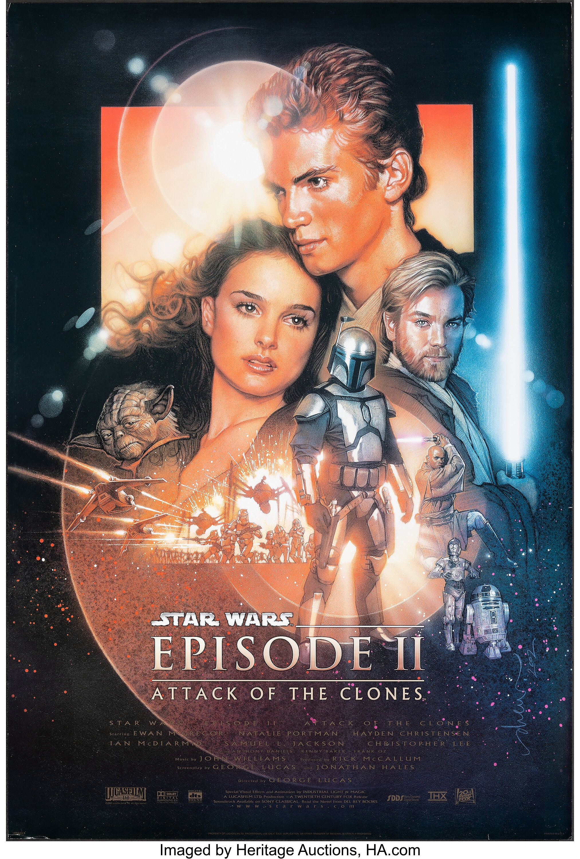 star wars poster episode 2