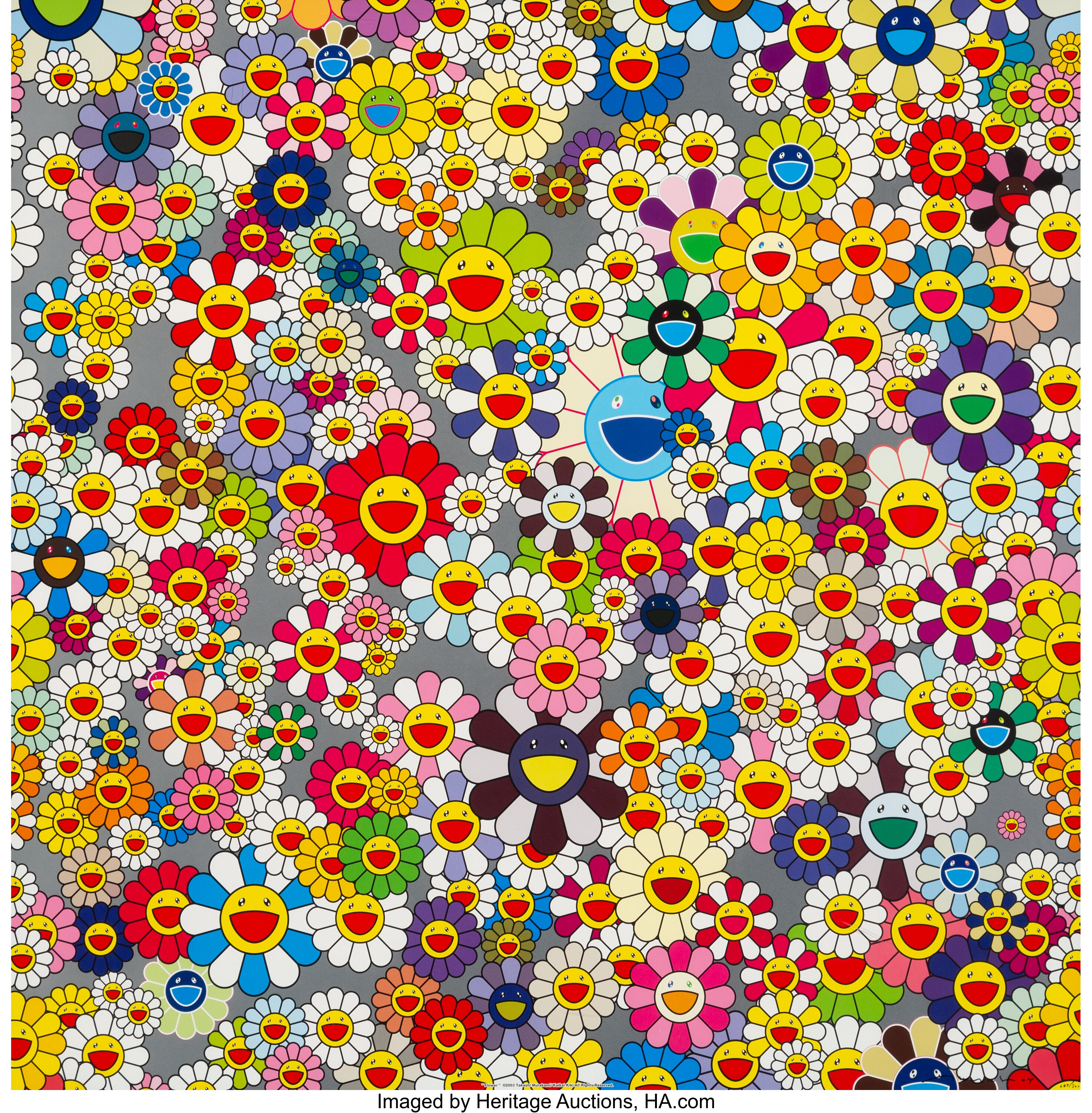 Takashi Murakami Flower Posters for Sale