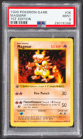 Pokémon Magmar #36 First Edition Base Set Trading Card (Wizards of