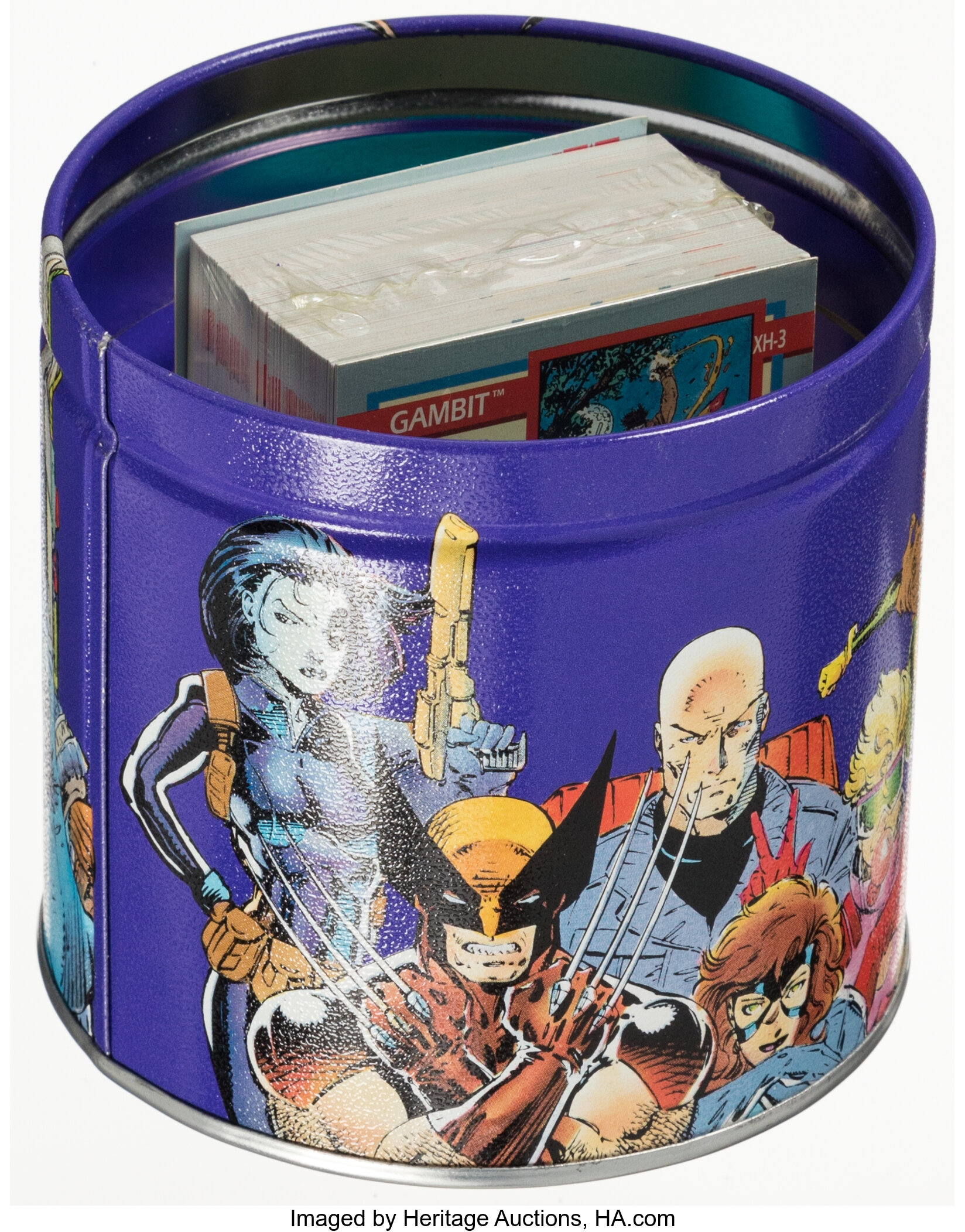 1992 Impel Uncanny X-Men Set In Collector Tin - #'d 4517/7500. ... | Lot  #42398 | Heritage Auctions