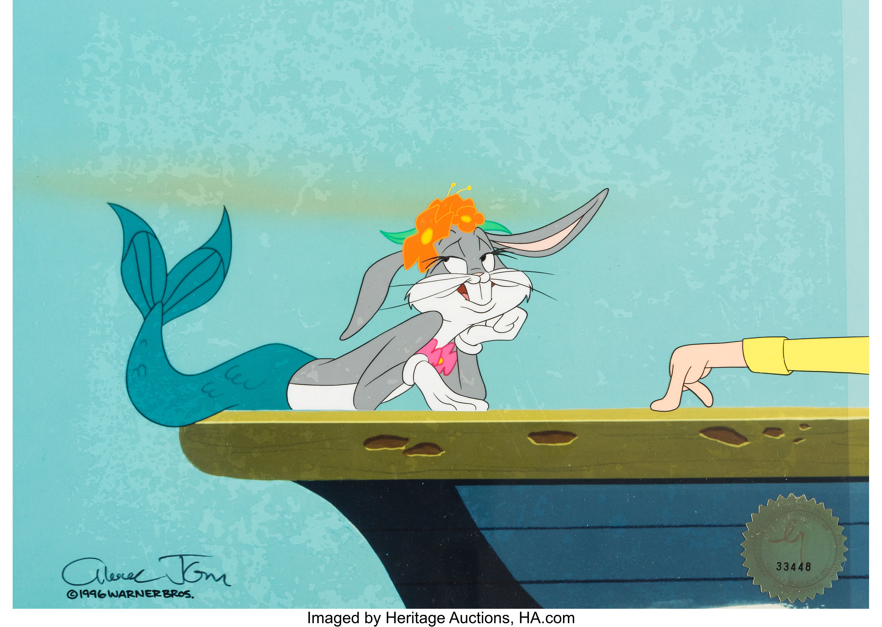 bugs bunny as a mermaid