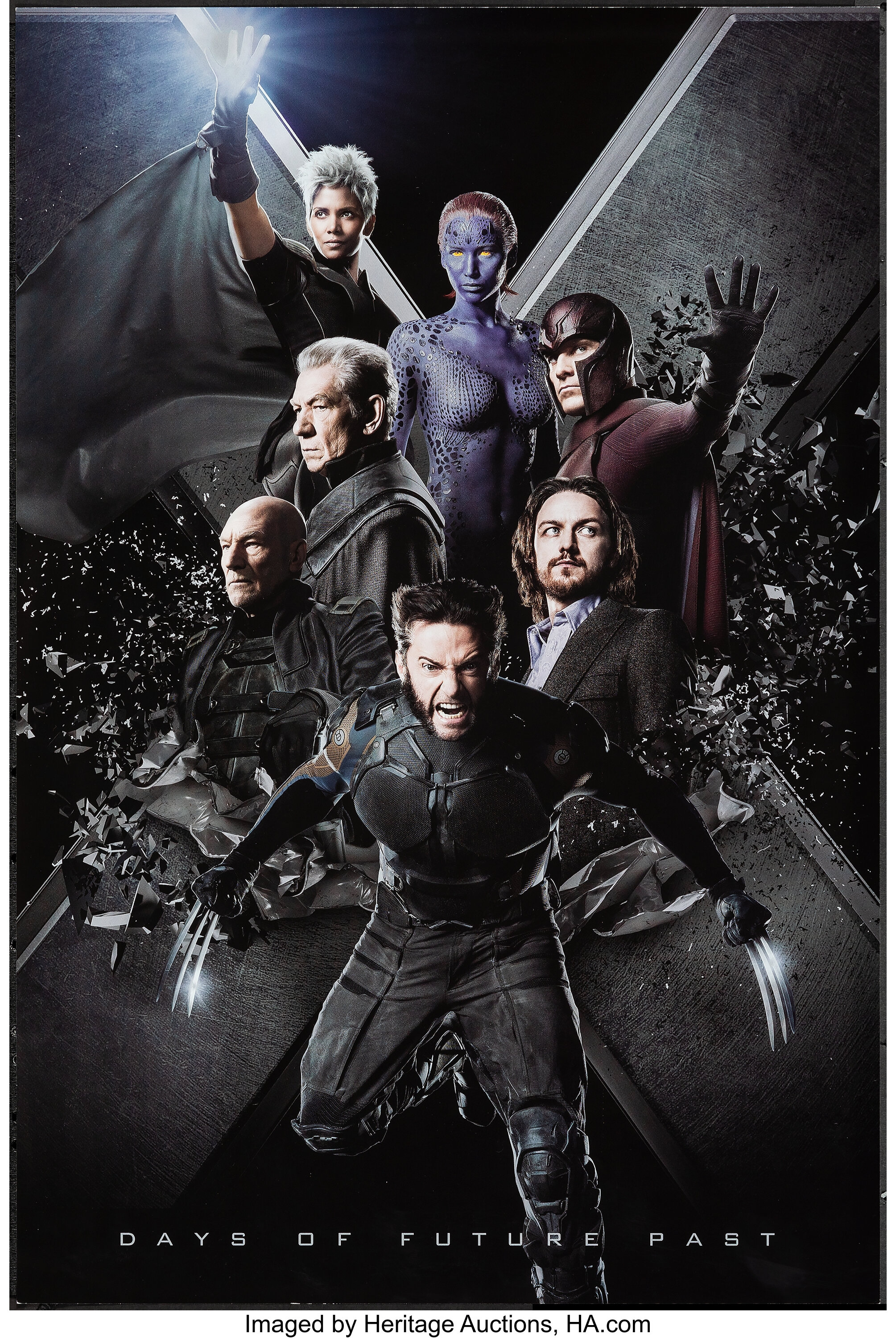 X Men Days Of Future Past th Century Fox 14 Rolled Near Lot Heritage Auctions