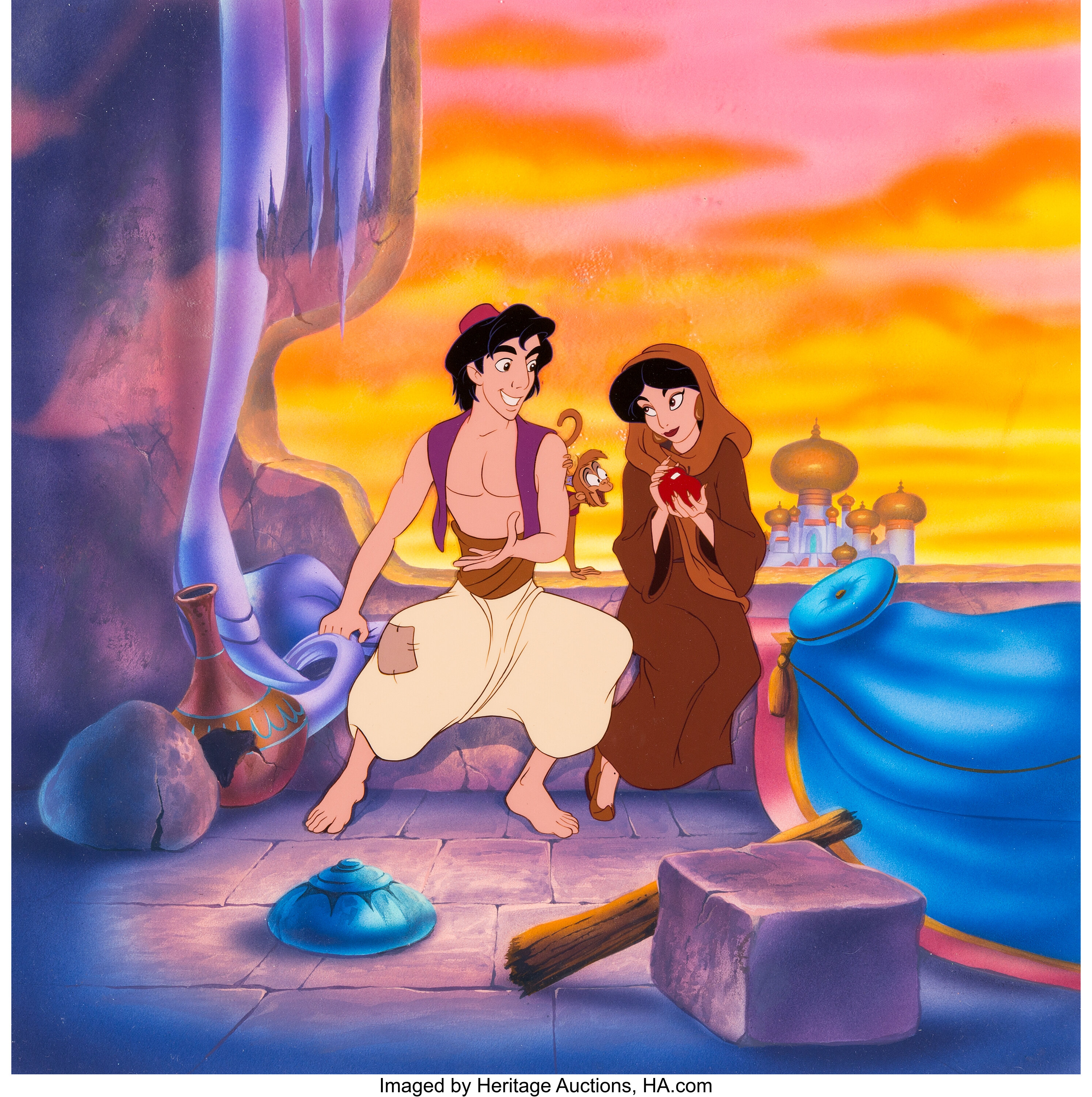 disney aladdin illustrations