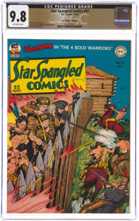 Star Spangled Comics #97 The Promise Collection Pedigree (DC, 1949) CGC NM/MT 9.8 Off-white pages