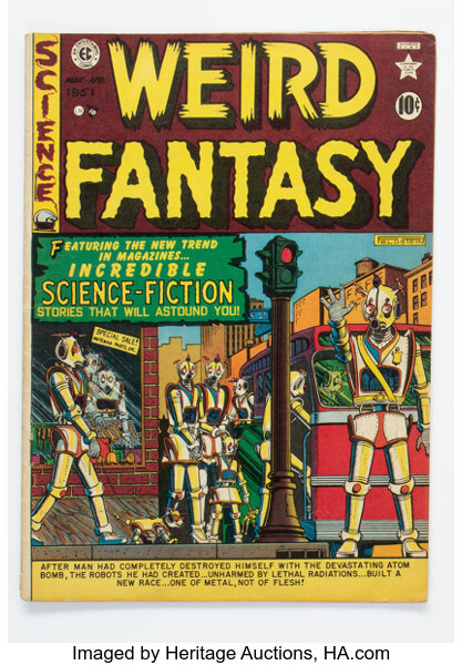 Weird Fantasy #6 (EC, 1951) Condition: VG.... Golden Age | Lot #13975 |  Heritage Auctions