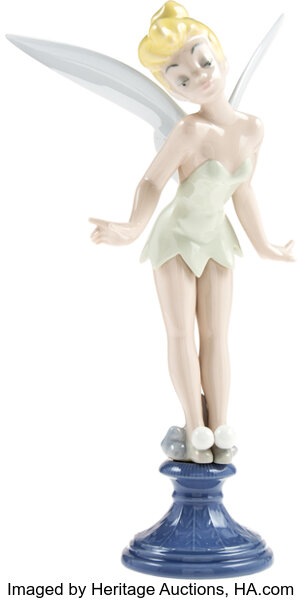 Tinker Bell Limited Edition Porcelain Figurine #1263/1500 by