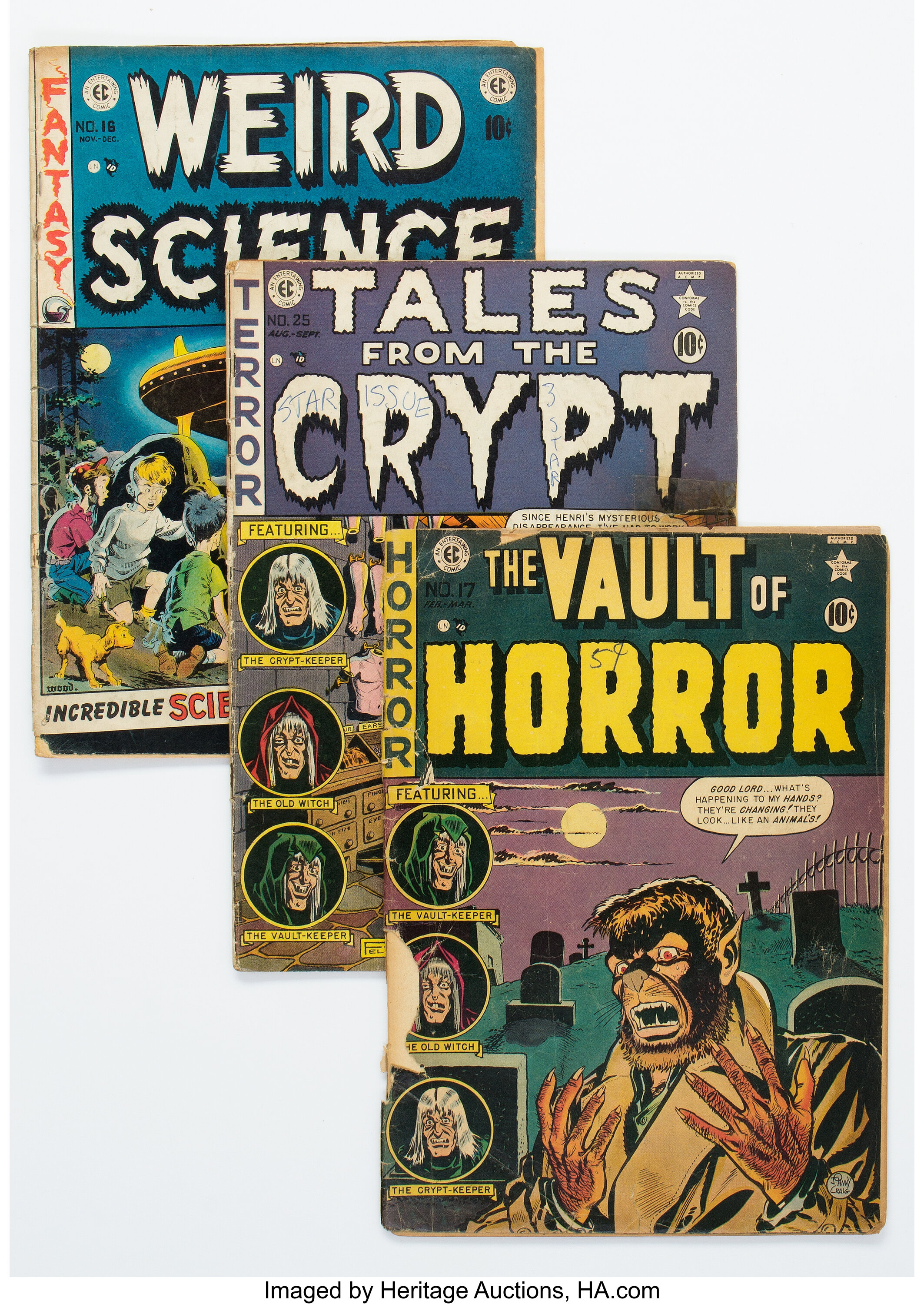 EC Comics Group of 24 (EC, 1950s) Condition: Average FR/GD.... | Lot ...