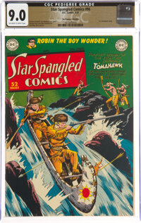 Star Spangled Comics #96 The Promise Collection Pedigree (DC, 1949) CGC VF/NM 9.0 Off-white to white pages