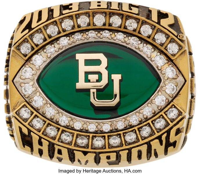 Big 12 hot sale championship rings