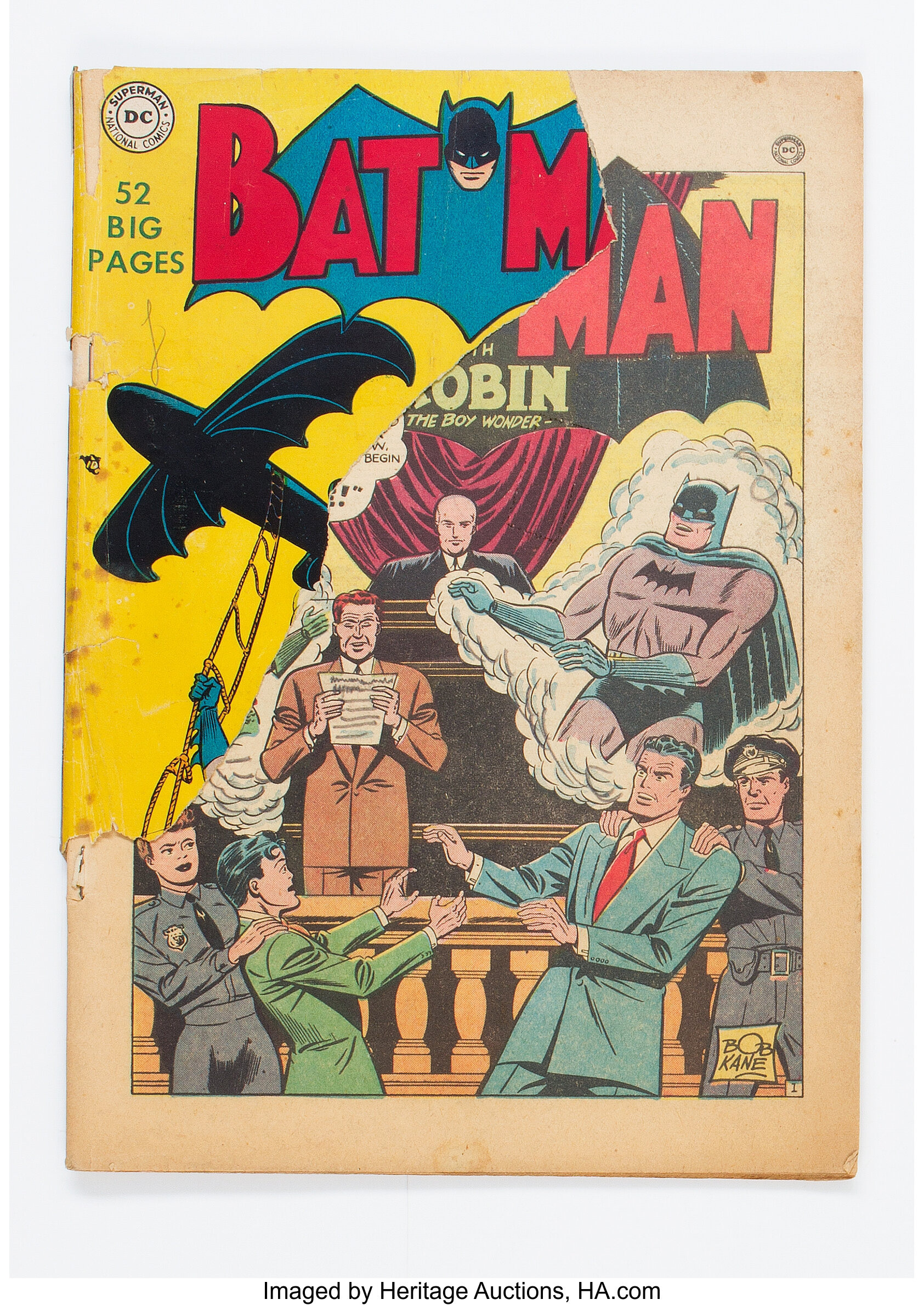 Batman #57 (DC, 1950) Condition: PR.... Golden Age (1938-1955) | Lot #15178  | Heritage Auctions