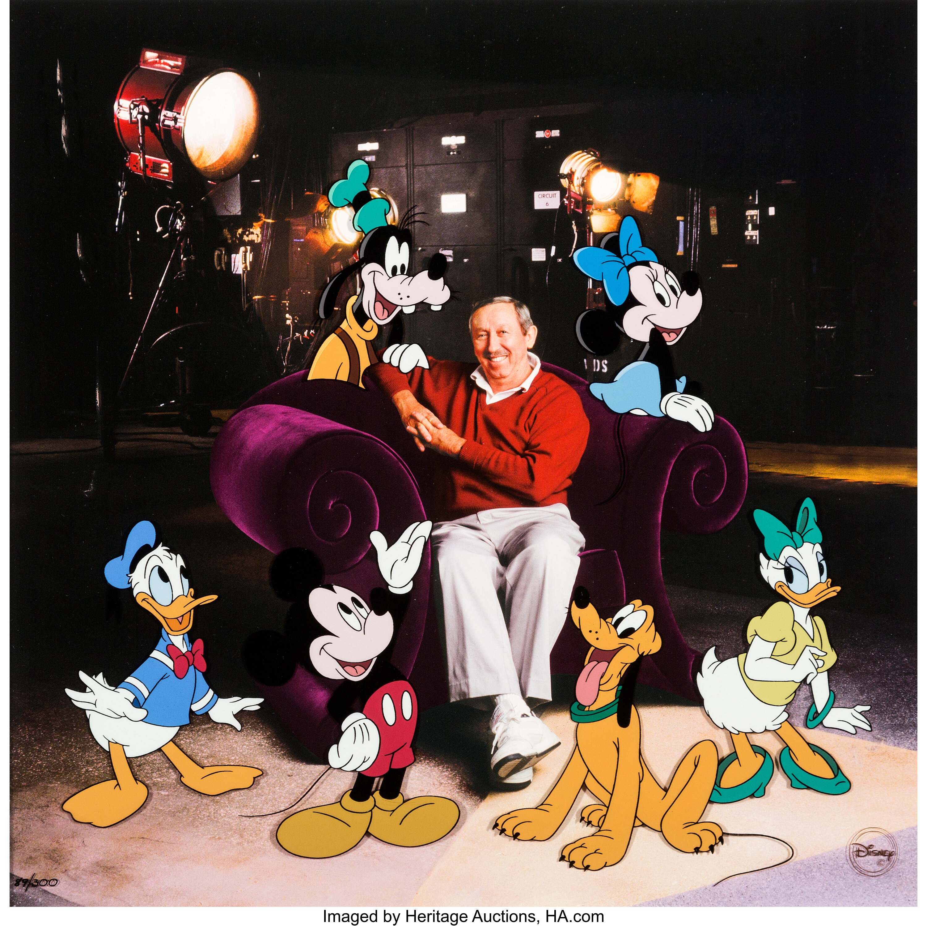 Roy Disney and Friends Limited Edition Cel #89/300 (Walt Disney, | Lot ...