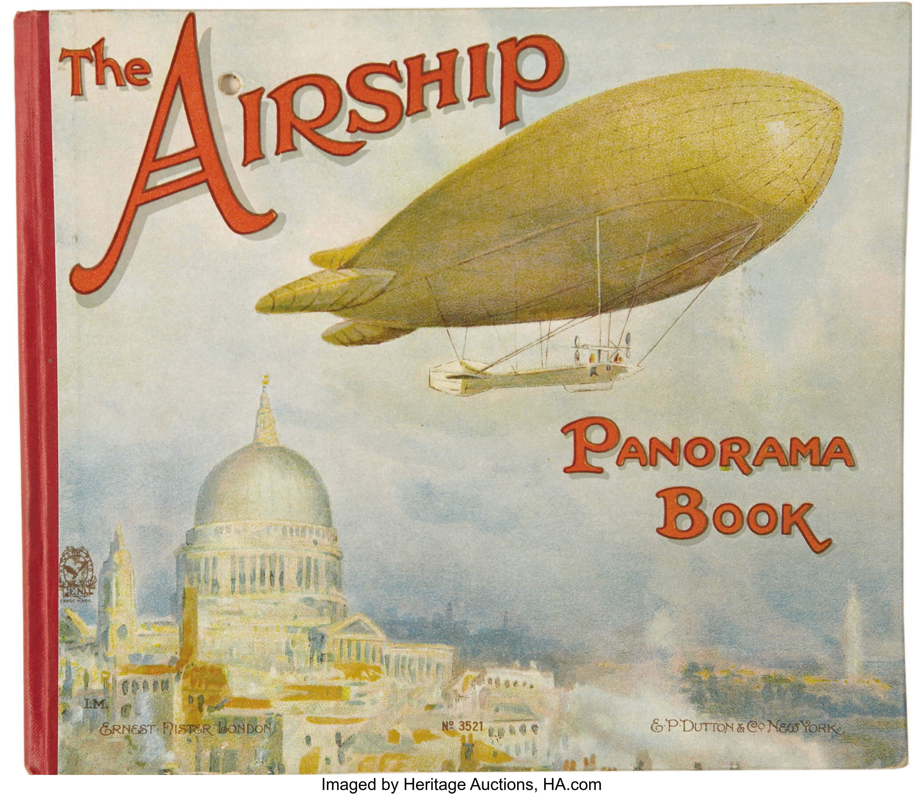 Ernst Nister. The Airship Panorama Book.... Books Children's Books ...