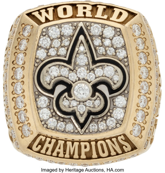 Saints Super Bowl ring on auction block this weekend