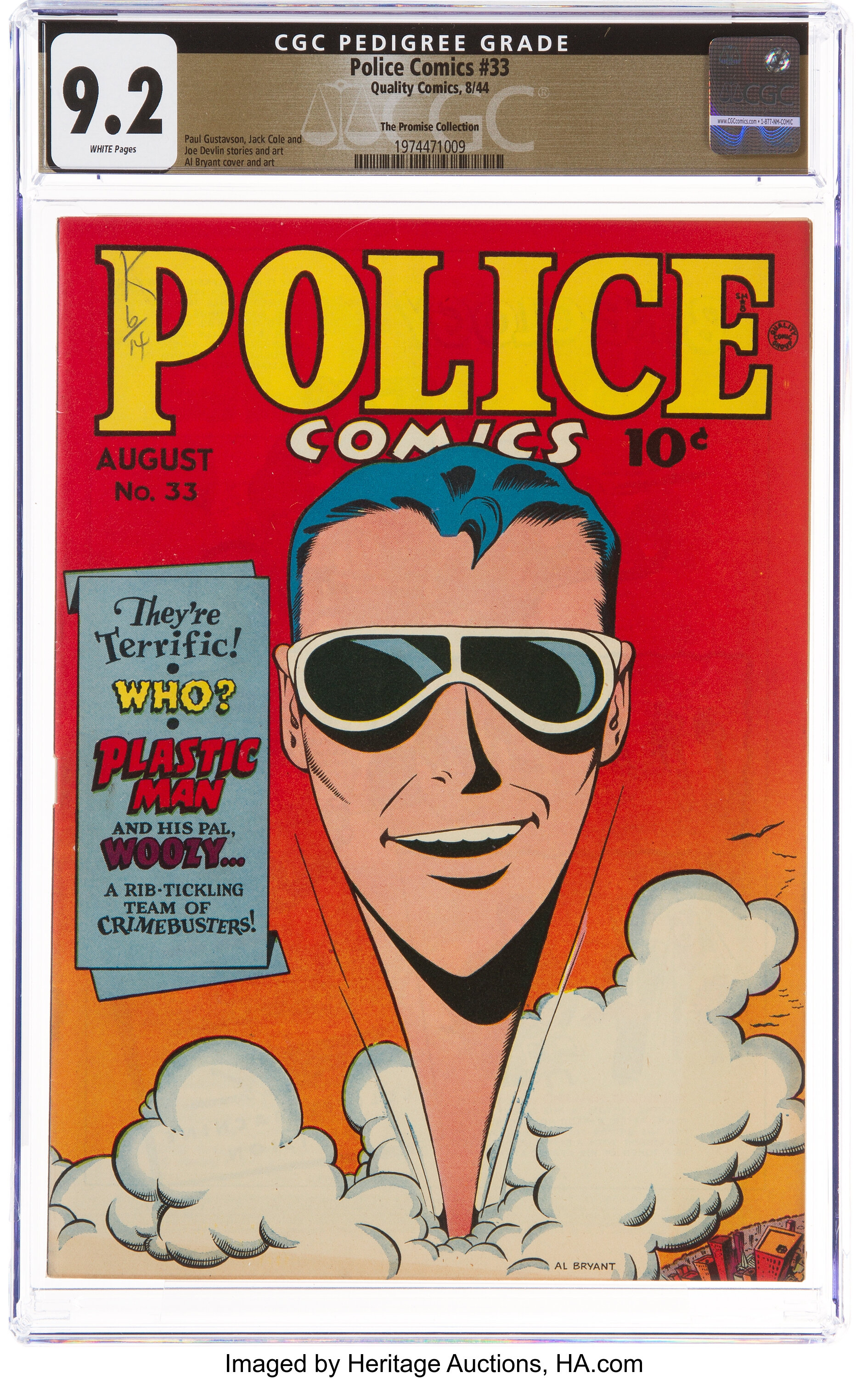 how-much-is-police-comics-33-worth-browse-comic-prices-heritage