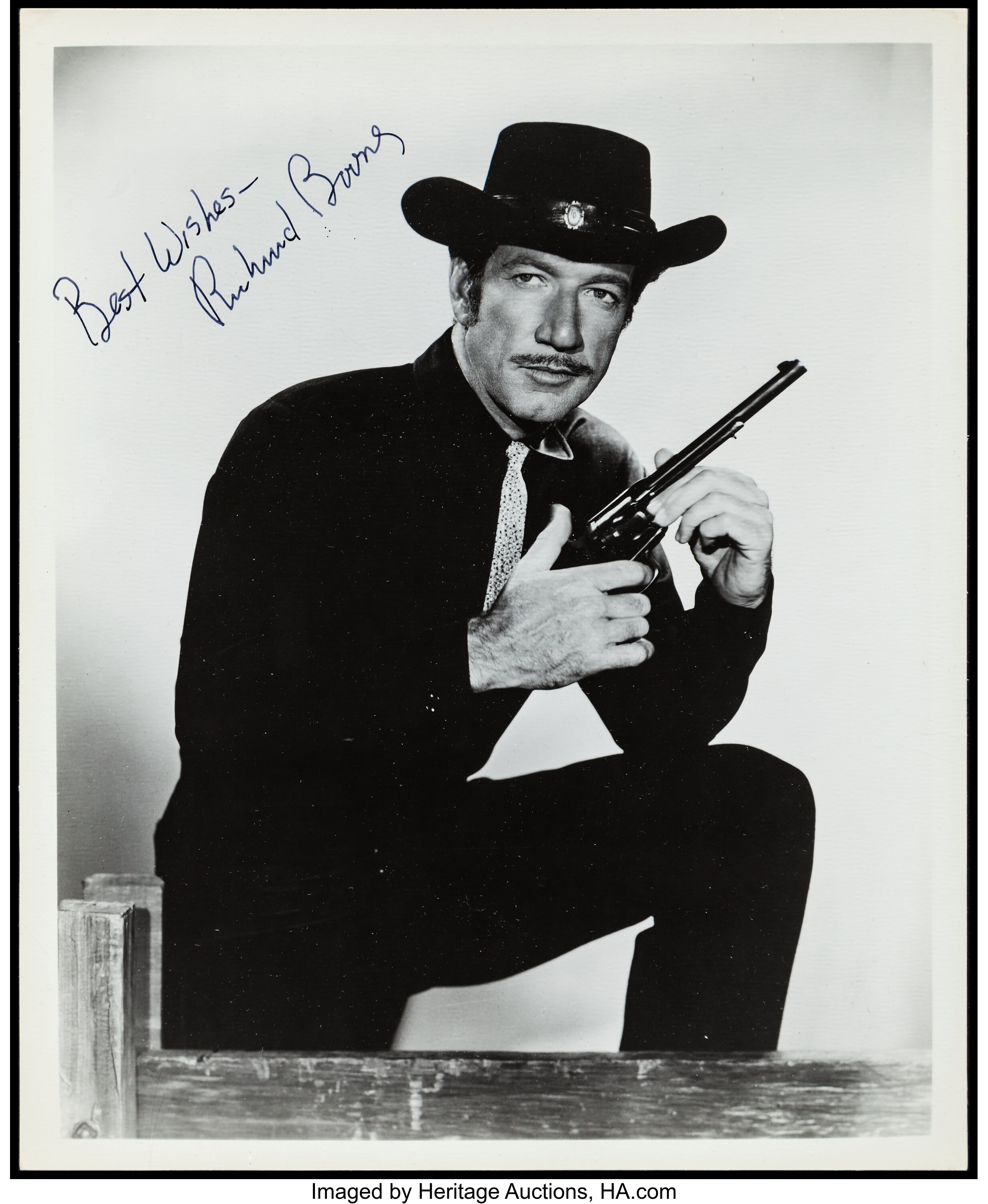 Richard Boone in Have Gun -- Will Travel & Other Lot (1970s). | Lot ...