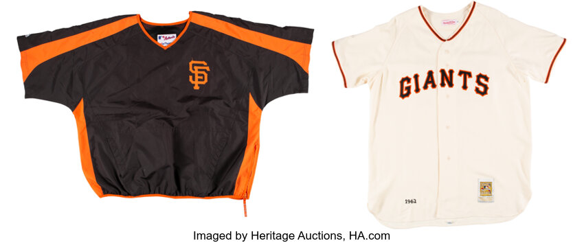 1962 Willie McCovey Worn San Francisco Giants World Series, Lot #80909