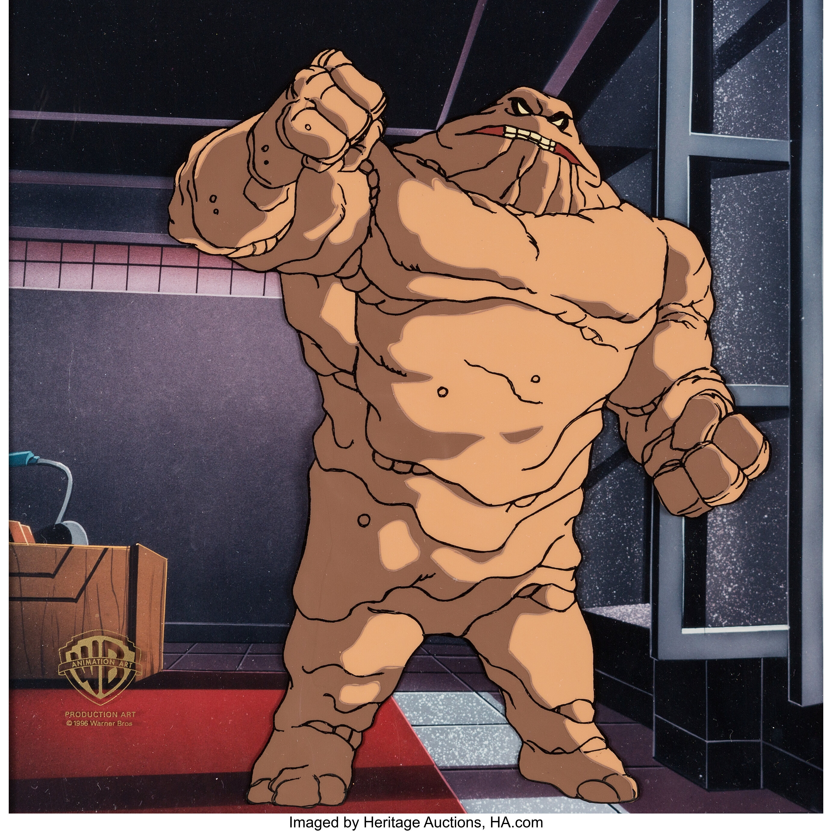 Batman: The Animated Series Clayface Production Cel (Warner | Lot #49280 |  Heritage Auctions