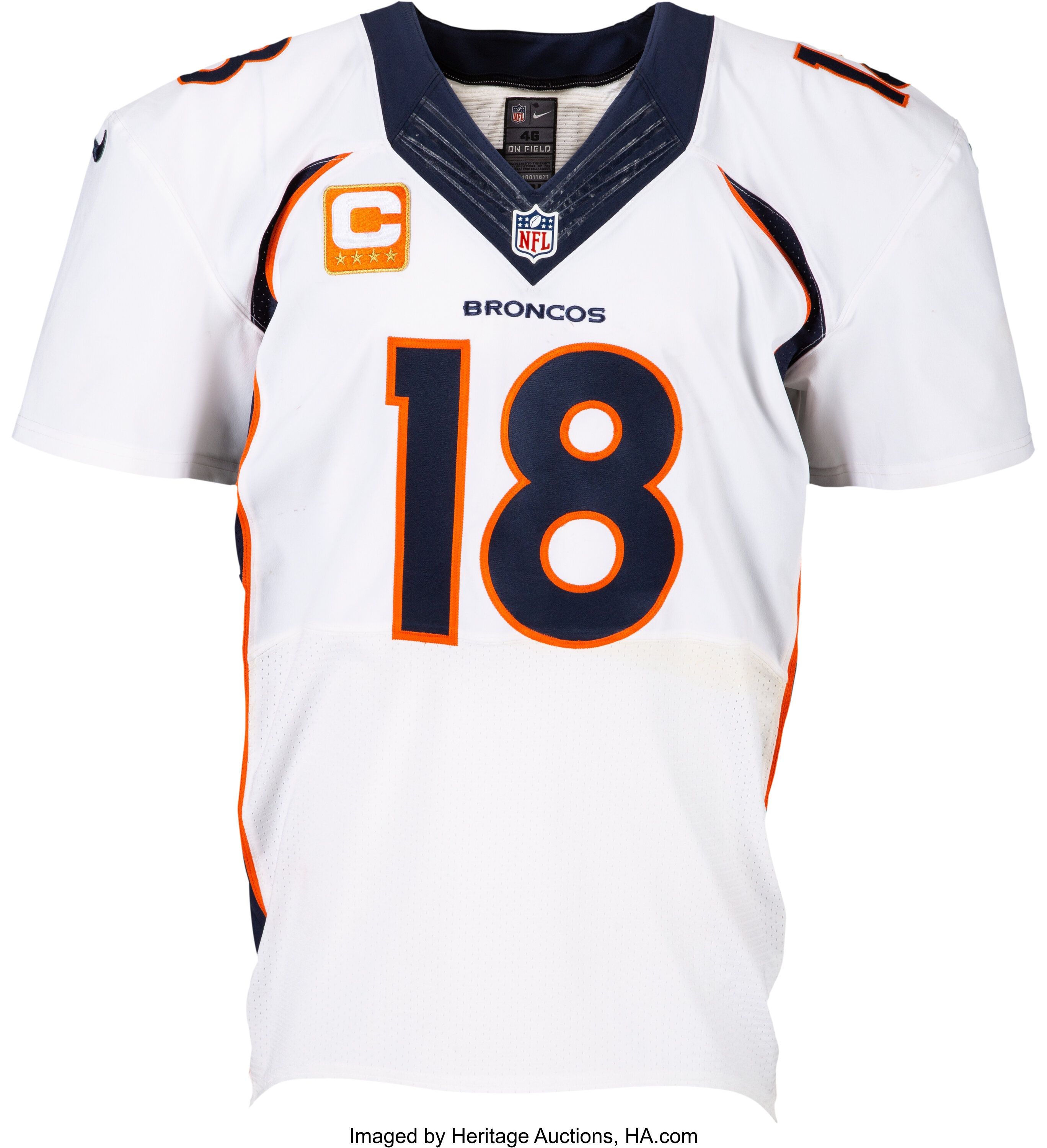 peyton manning game jersey