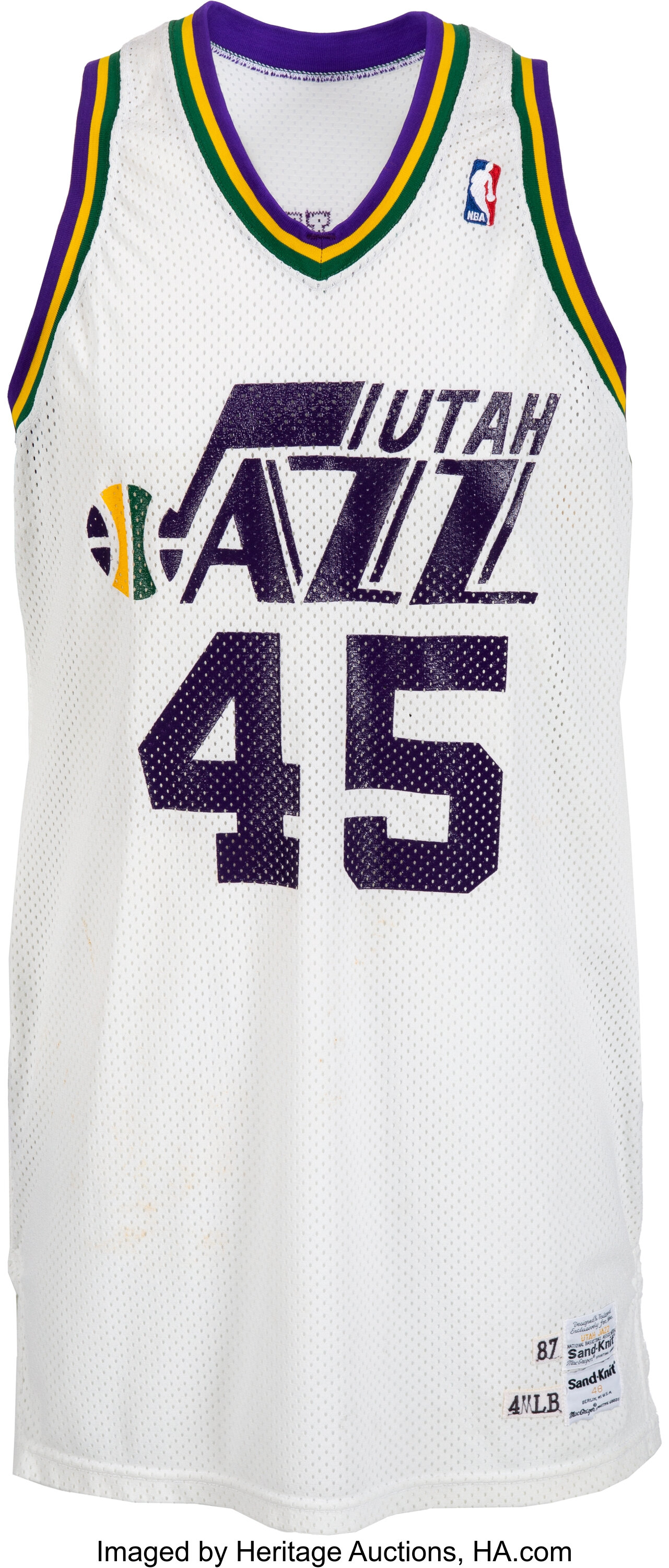 Utah Jazz Gold Uniform Estimation - SLC Dunk