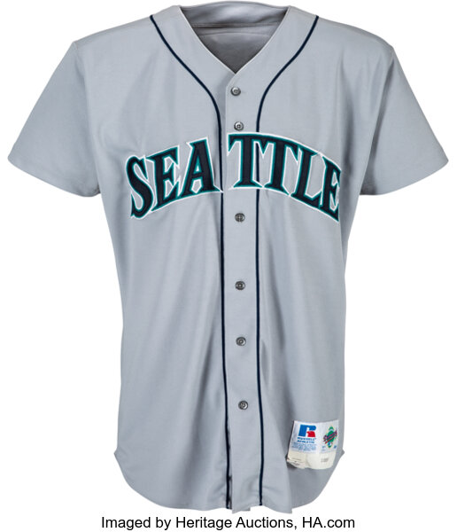 1989 Ken Griffey Jr. Mariners Game-Worn Road Rookie Jersey