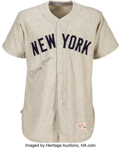 Mickey Mantle 7 New York Yankees Jersey Size Large New With Tag