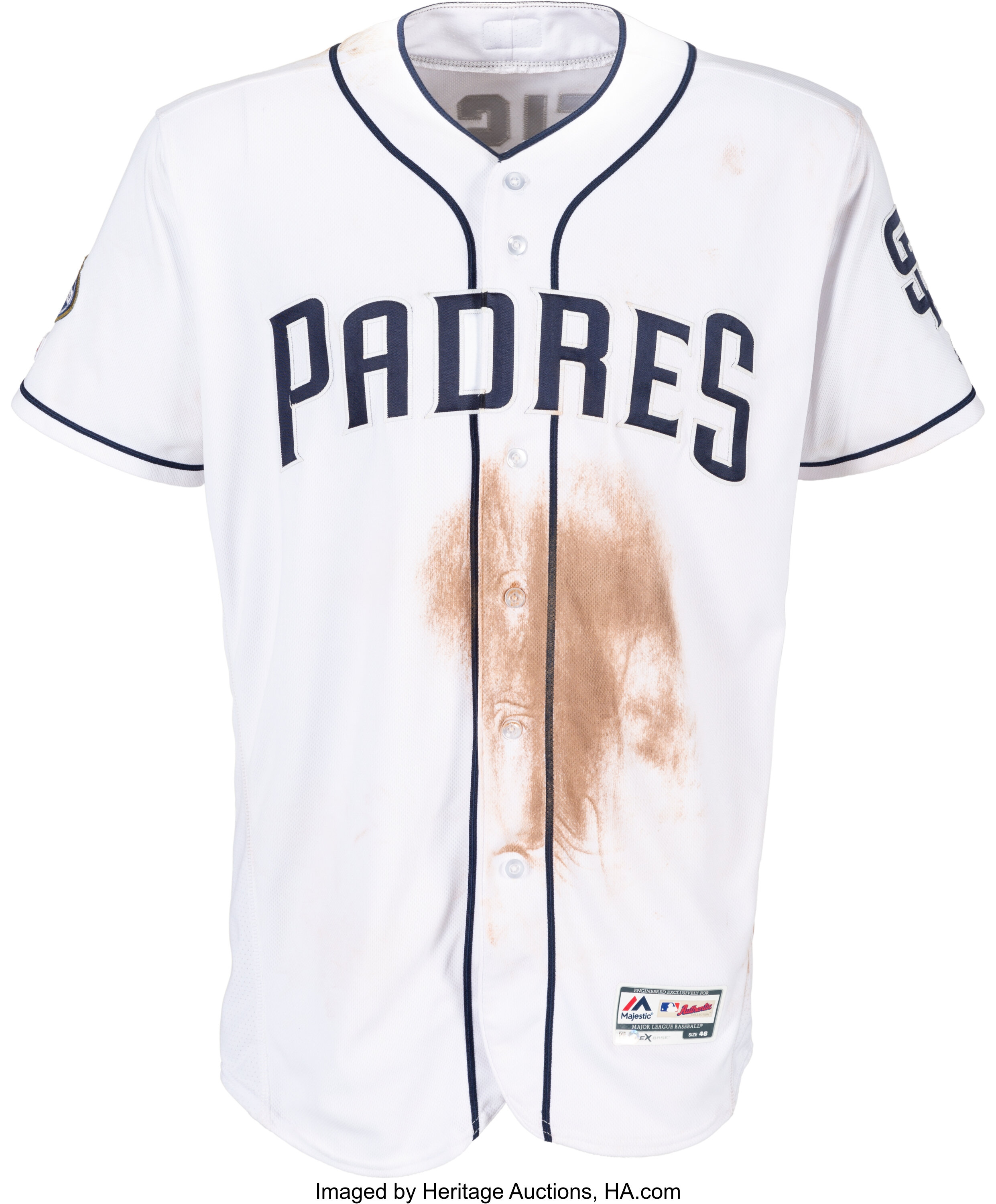 Lot Detail - 2019 Fernando Tatis Jr. Game Used & Photo Matched Road San  Diego Padres Jersey From 7/21/2019 and 7/23/2019 Games – Combined 4-For-9,  4 RBI (MLB Authenticated & Sports Investors)