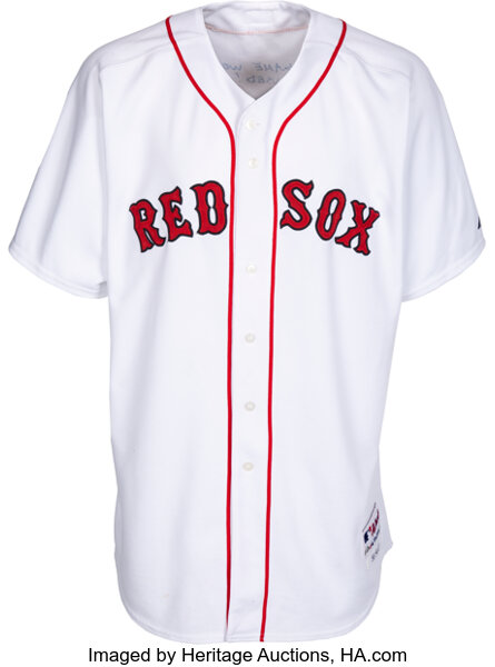 2007 Jonathan Papelbon Game Worn & Signed Boston Red Sox Jersey, Lot  #81121