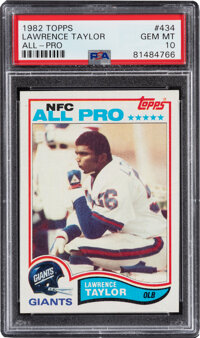 Sold at Auction: Lawrence Taylor, Lawrence Taylor New York Giants Framed  Signed GFA