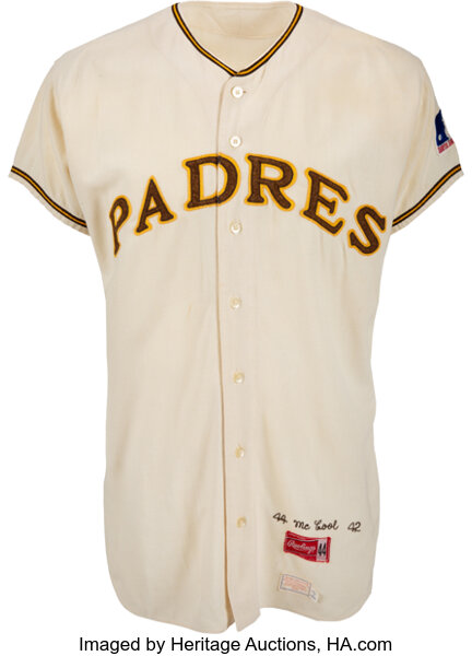 San Diego Padres Game Worn Used Goodman Sons Jersey