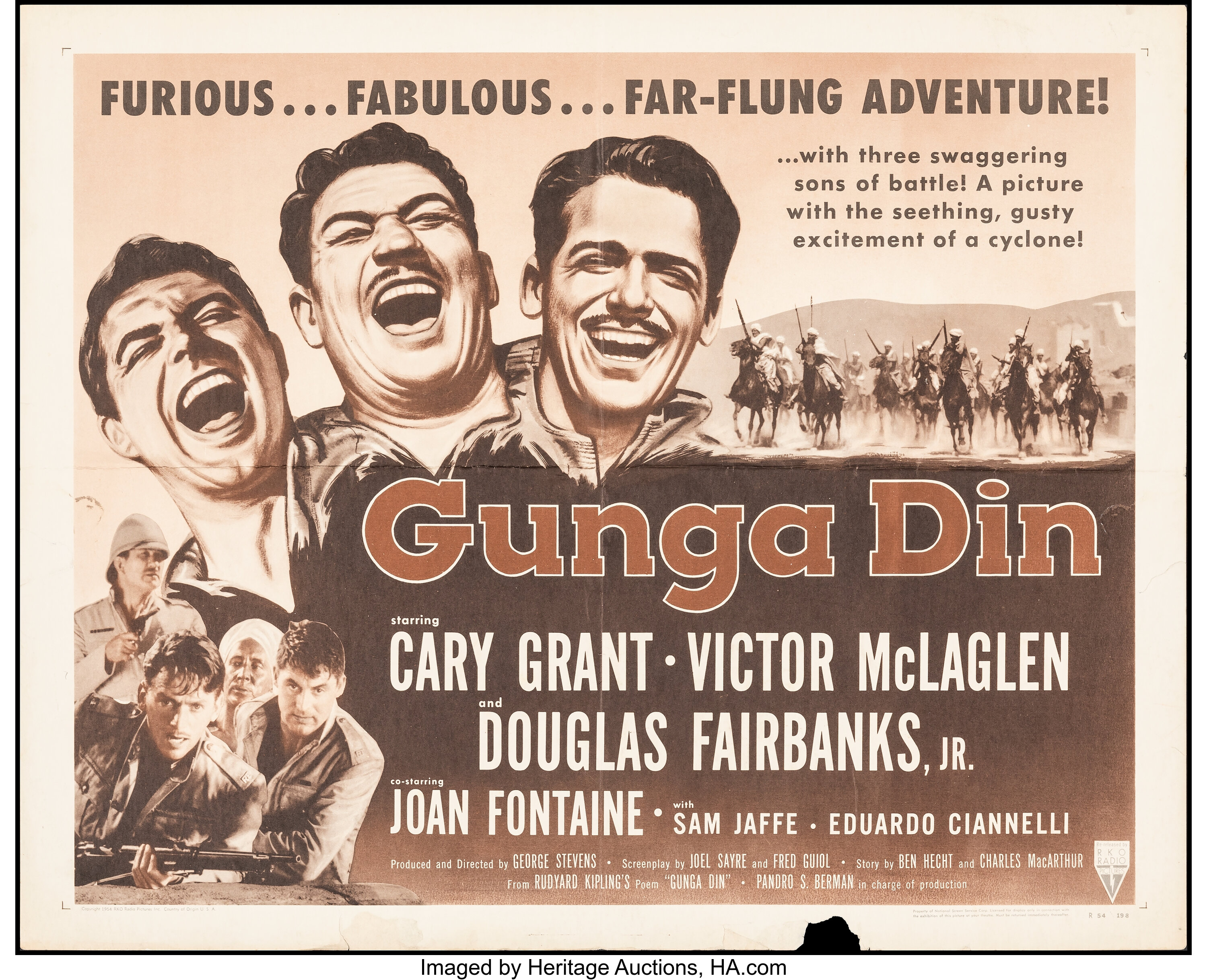 gunga-din-other-lot-rko-r-1954-folded-fine-half-sheet-22