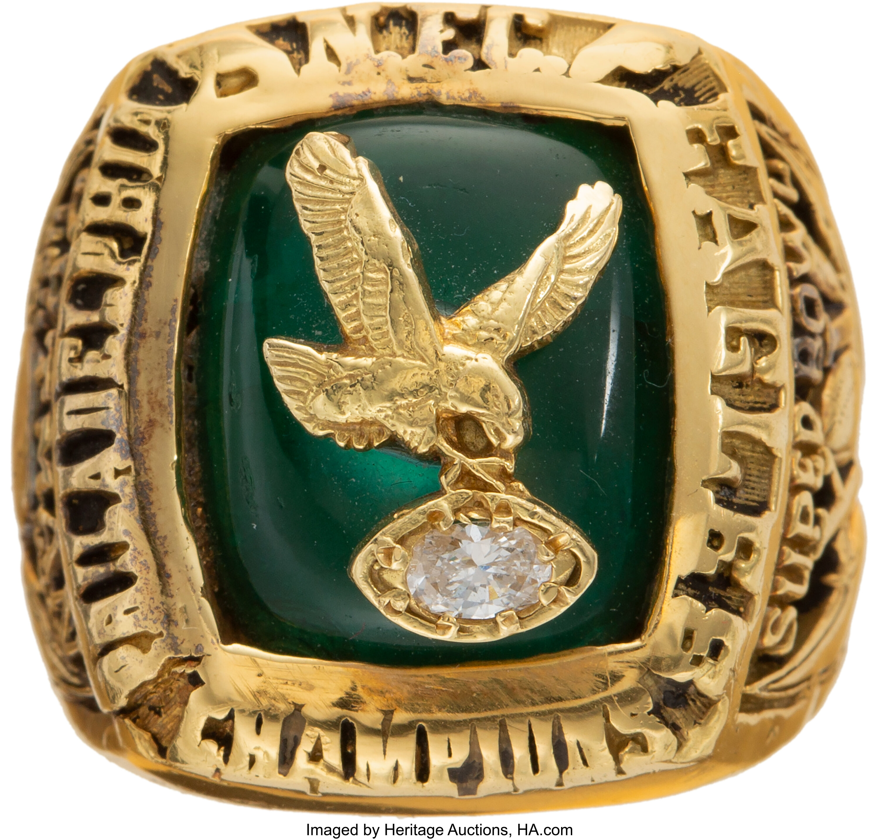 1980 Philadelphia Eagles NFC Championship Ring Presented to Staff