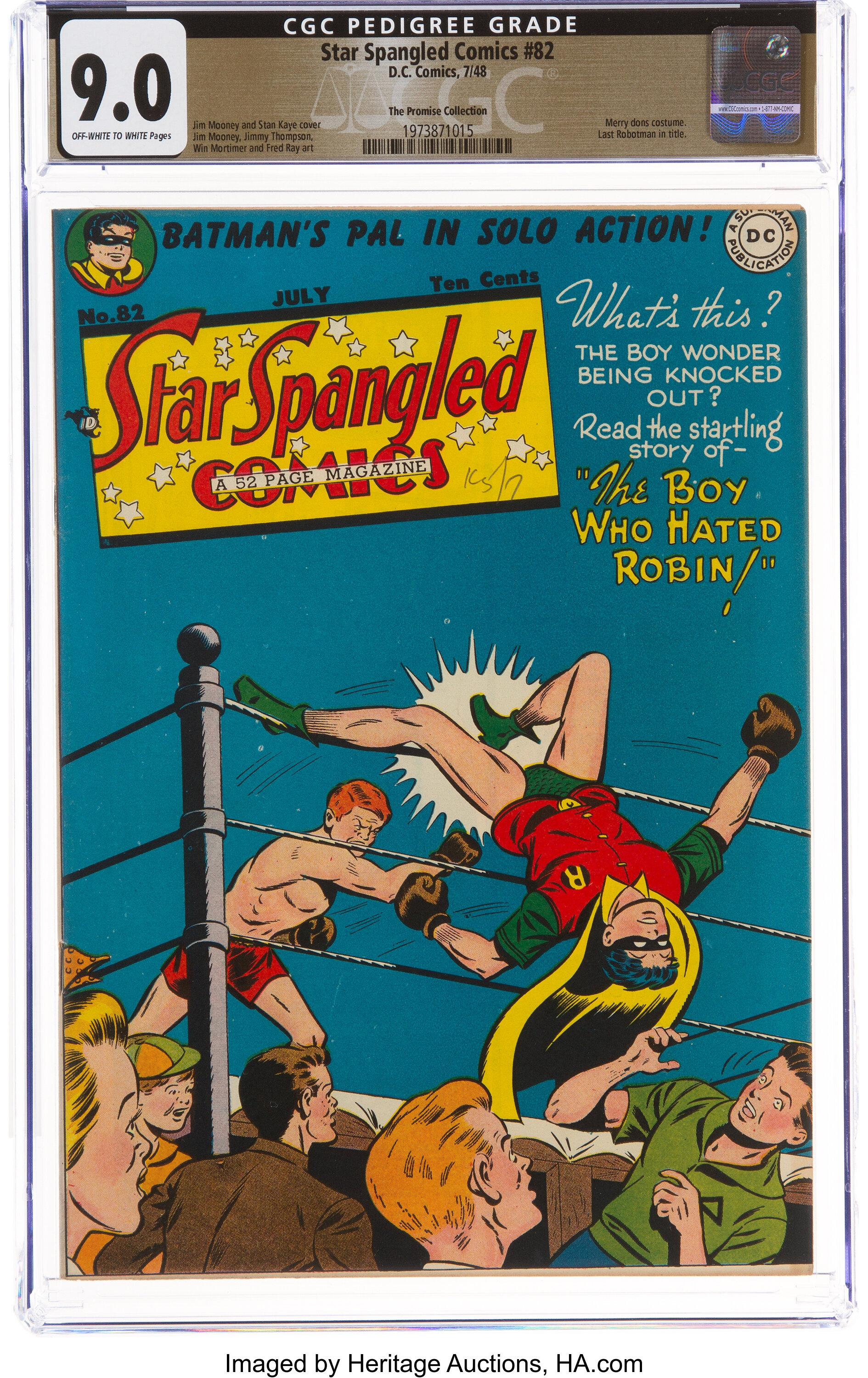 Star Spangled Comics #82 The Promise Collection Pedigree (DC, 1948) | Lot  #11876 | Heritage Auctions