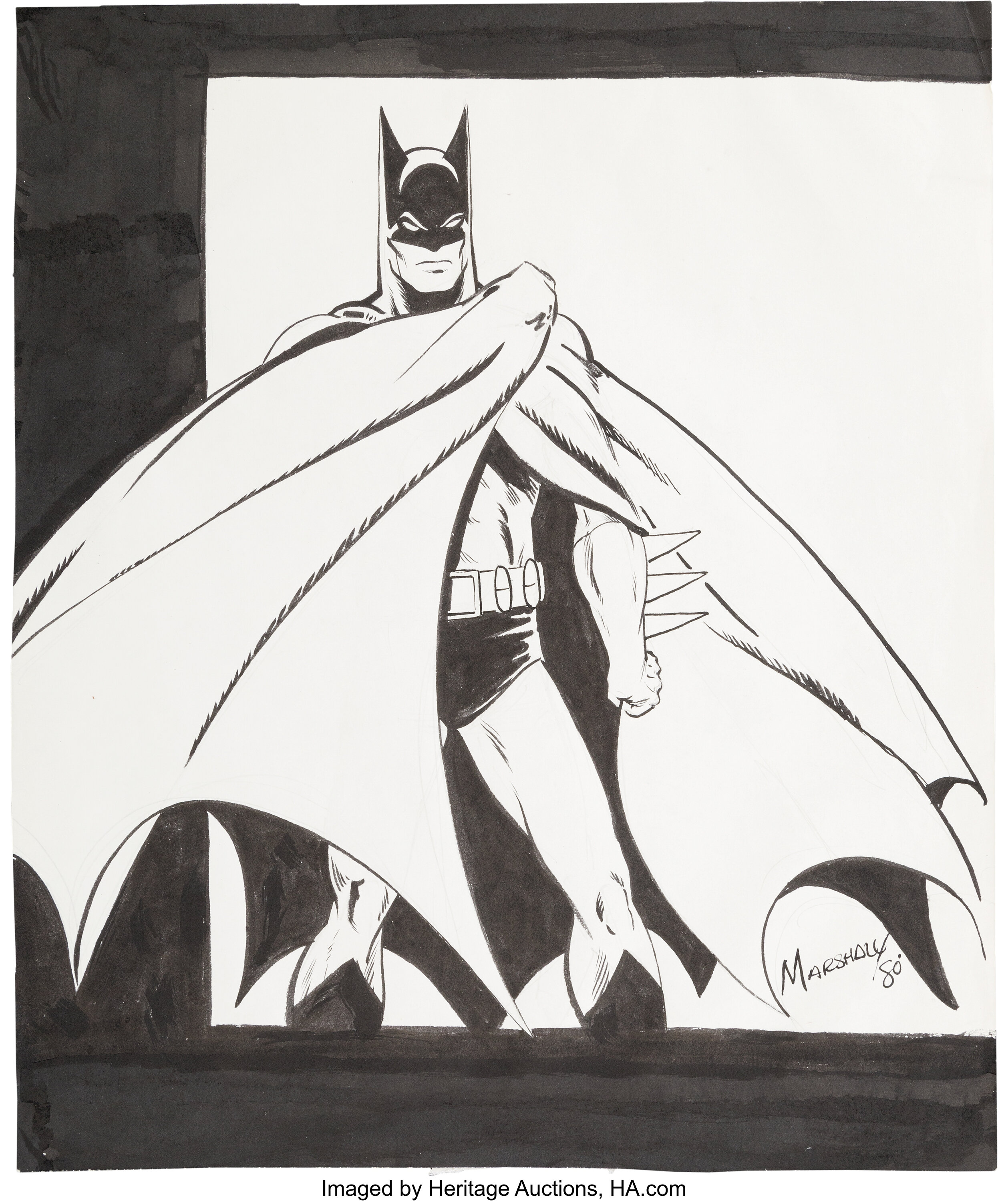 Marshall Rogers - Batman Specialty Illustration Original Art | Lot #97372 |  Heritage Auctions