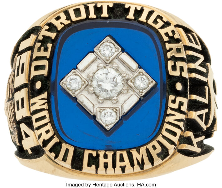 1984 Detroit Tigers World Championship Ring Presented to Al Kaline, Lot  #58349