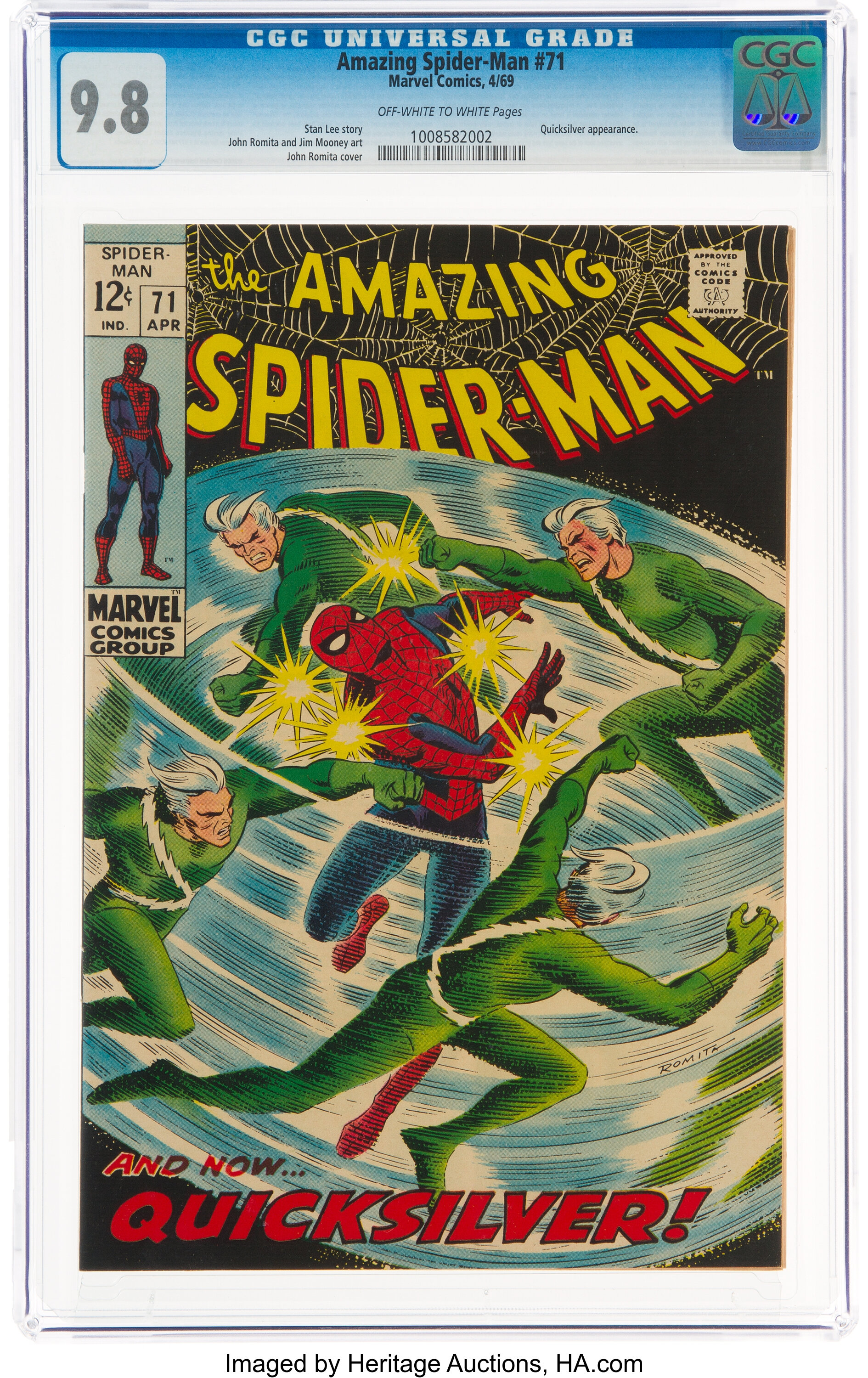 How Much Is The Amazing Spider-Man #71 Worth? Browse Comic Prices |  Heritage Auctions