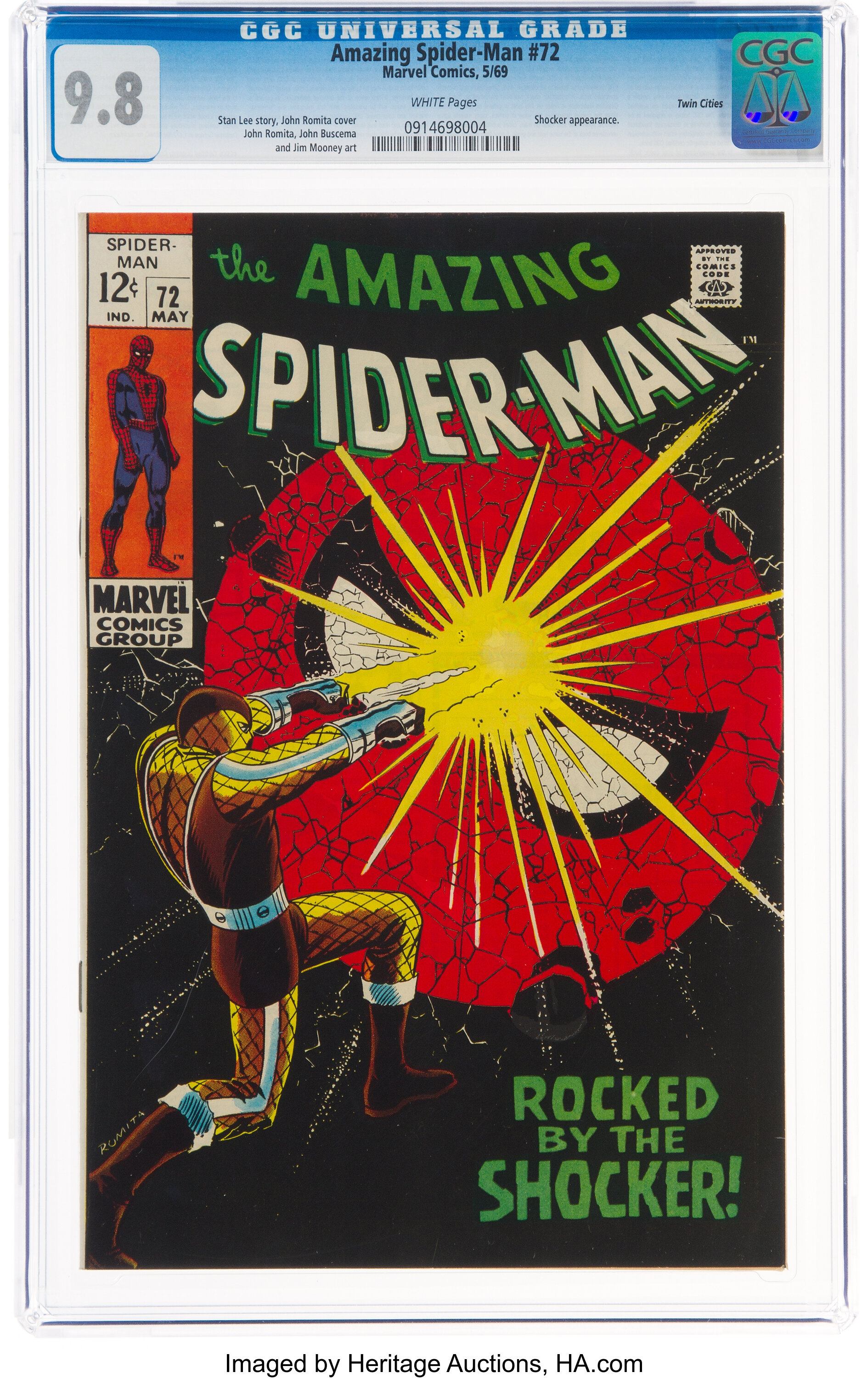 shocker spider man comic