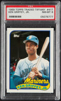 Lot - 1989 Topps Traded Ken Griffey, Jr. Rookie Card, #41T