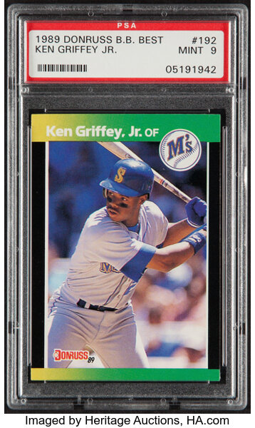 1989 Donruss Rookies #3 Ken Griffey Jr. - ! - MINT