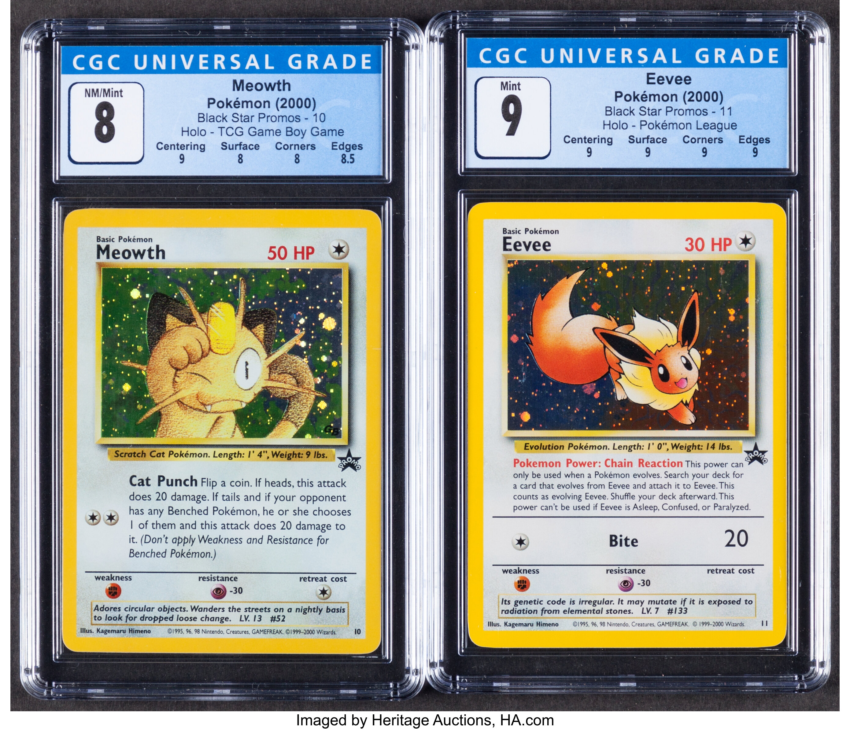 Pokemon - Eevee (11) - Wizards Black Star Promos - Holo