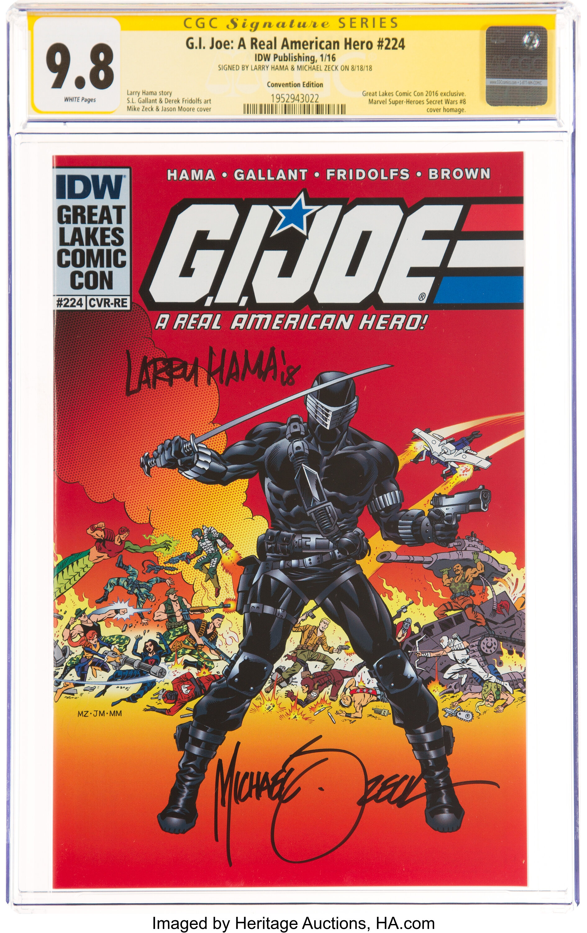 G. I. Joe, A Real American Hero #224 Convention Edition