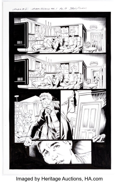 Original Comic Art:Story Page, Mark Bagley and Andy Owens Venom #21 Story Page 10 Original Art (Marvel, 2020)....