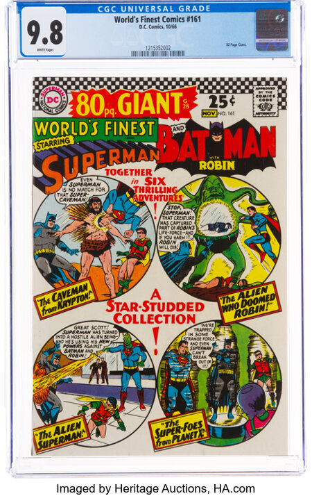 How Much Is World's Finest Comics #161 Worth? Browse Comic Prices |  Heritage Auctions